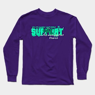 Support Annie Long Sleeve T-Shirt